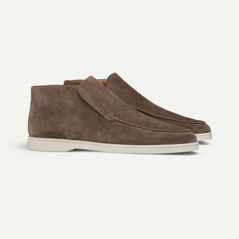 THE CLASSIC HIGH SUEDE LOAFER