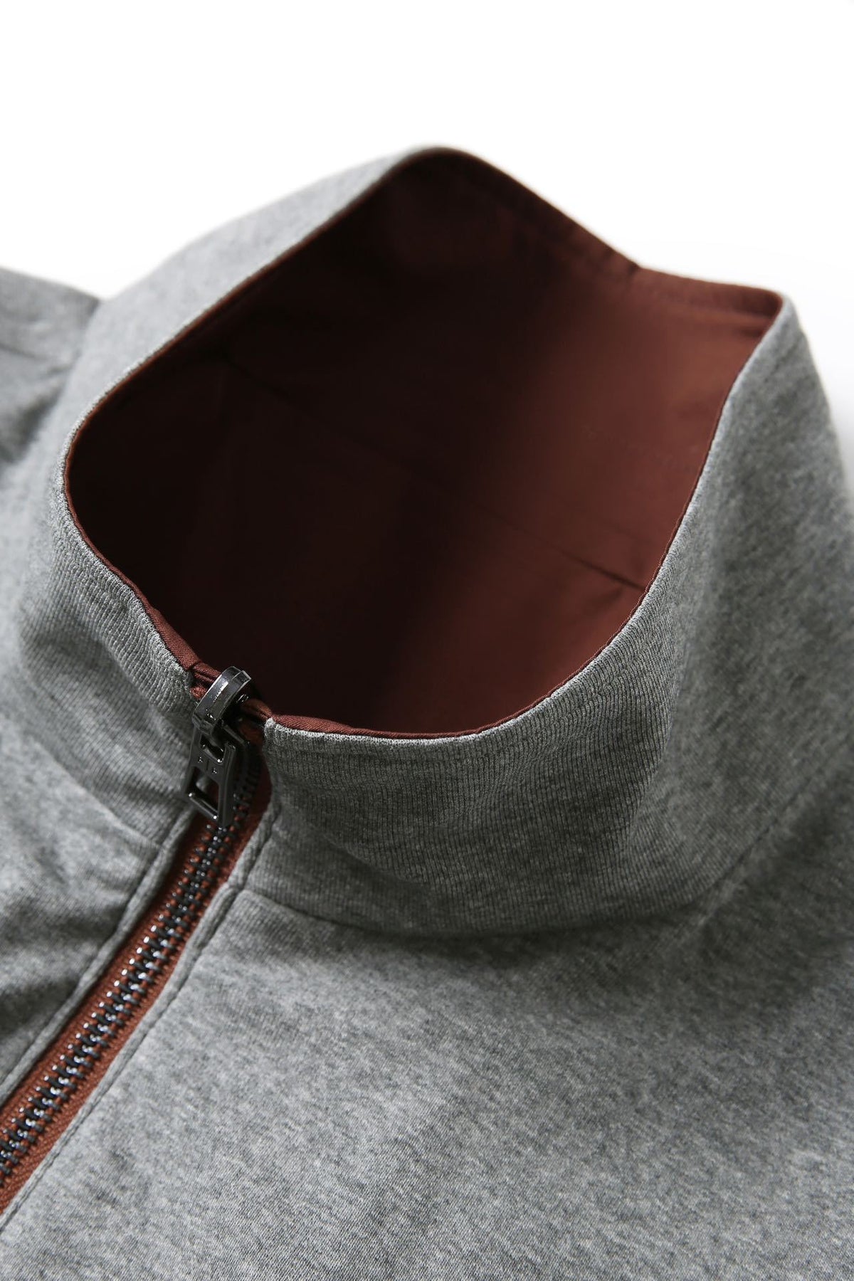 Brick Red Technical Windbreaker Jacket