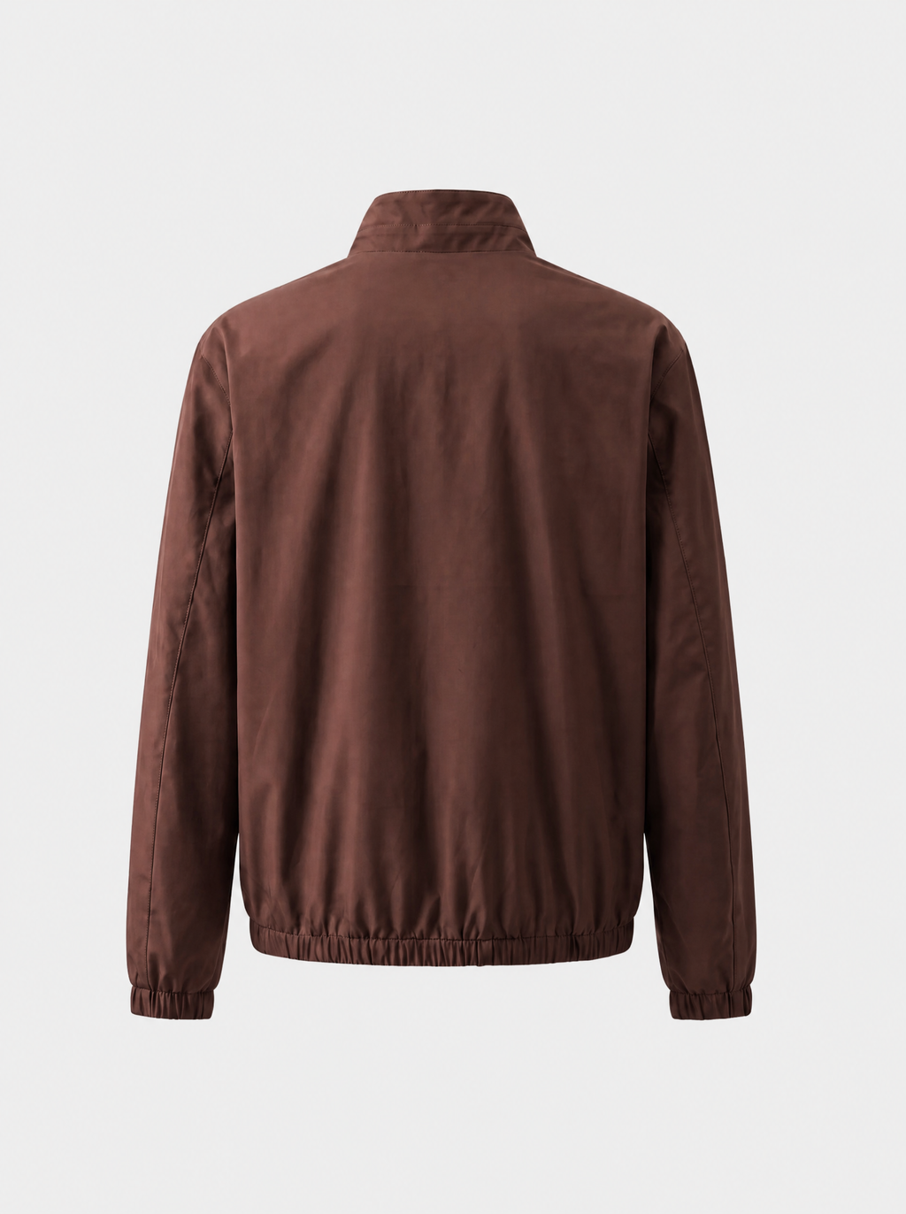 Brick Red Technical Windbreaker Jacket