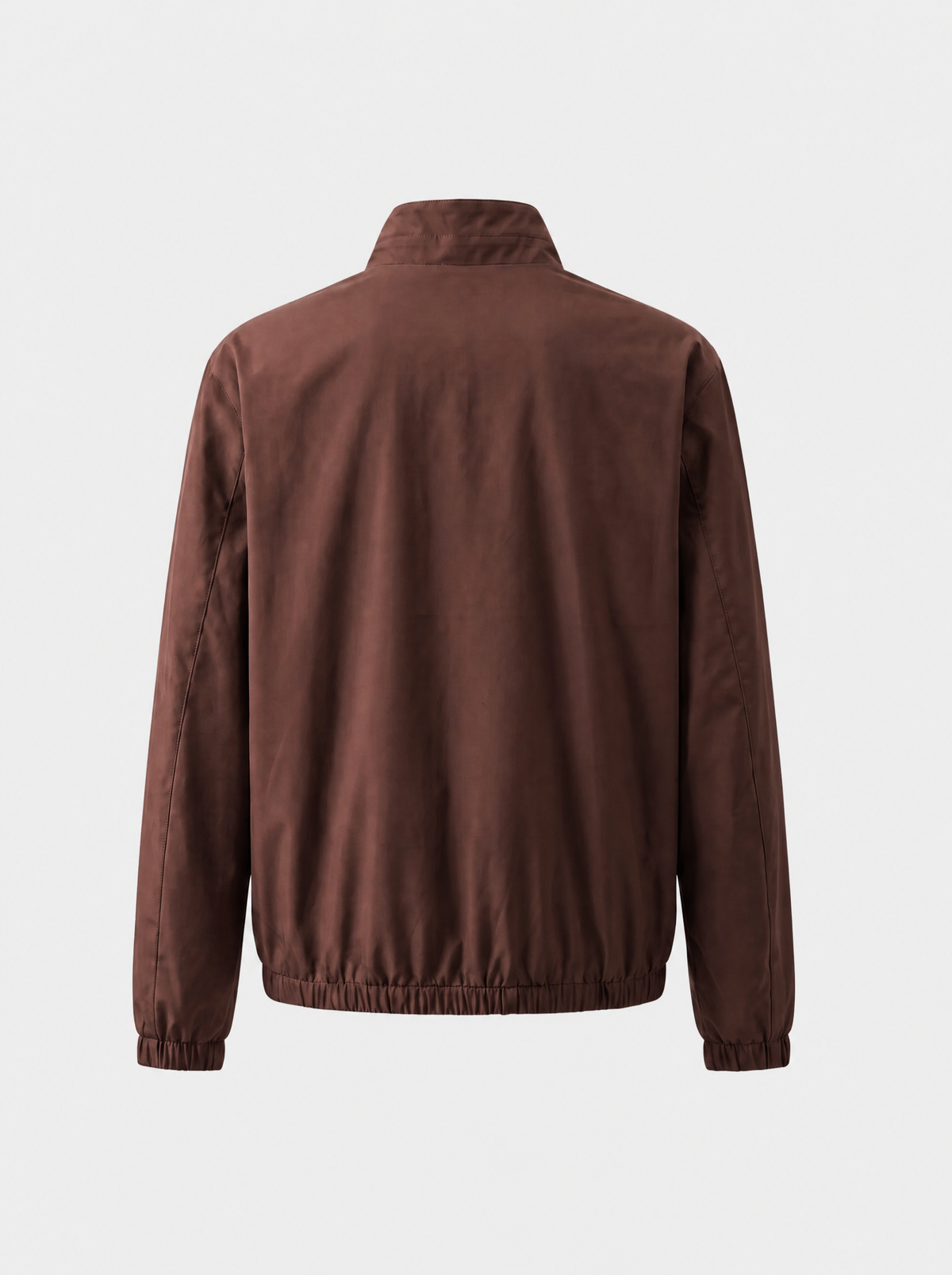Brick Red Technical Windbreaker Jacket