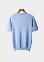 Premium Cashmere Classic Crewneck T-Shirt