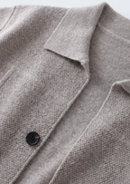 Pure Extra-Fine Merino Wool Button Overshirt