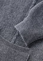 Pure Extra-Fine Merino Wool Button Overshirt