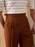 Marini Capri High Waisted Linen Pants