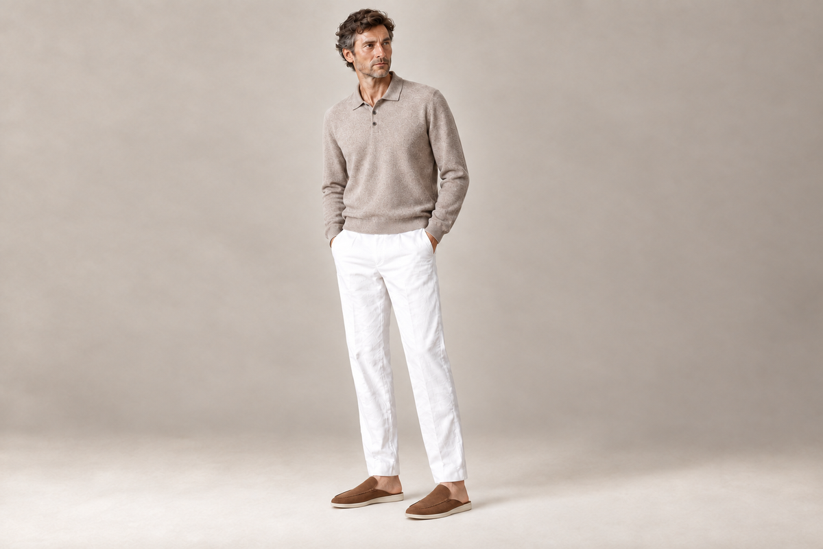 Men’s model with a more realistic face